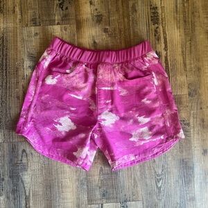 Carhartt Pink and White Athletic Shorts
